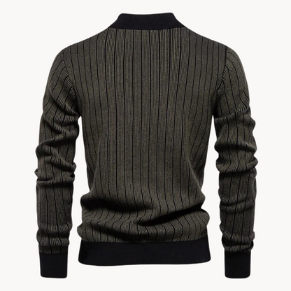 Quincy Striped Sweater | BELIVITE