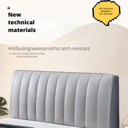 Virello - SmoothFit Headboard Cover – Wrinkle-Free Elegance
