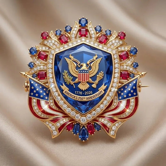 FreedomMark – Patriotische Jubiläumsbrosche