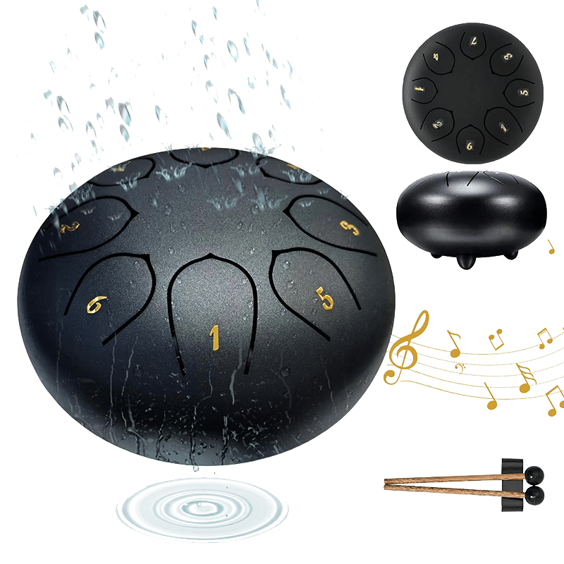 DrizzleTune – Outdoor Rain Music Drum Decor