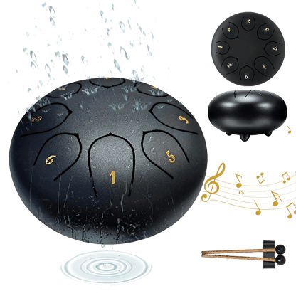 DrizzleTune – Outdoor Rain Music Drum Decor