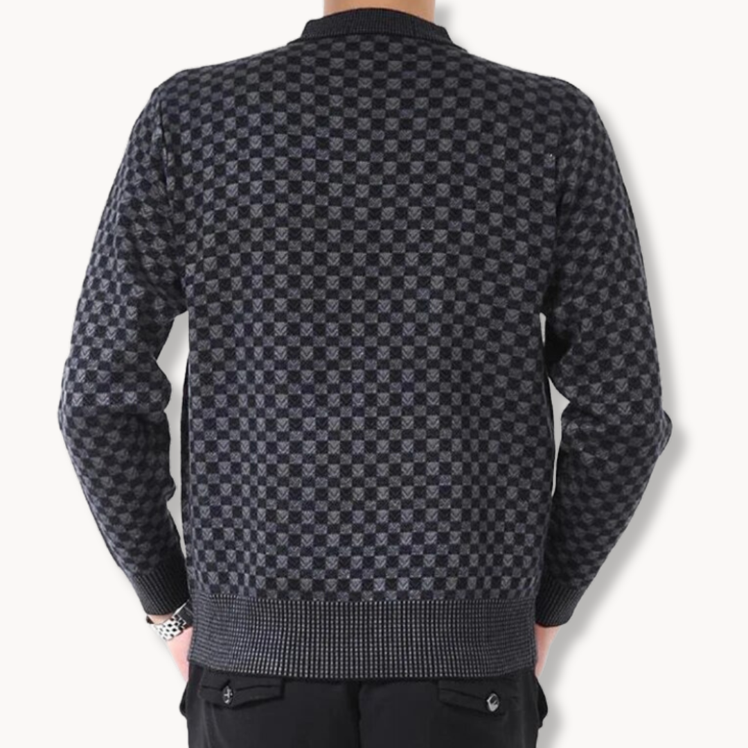 Raiden Patterned Sweater | BELIVITE