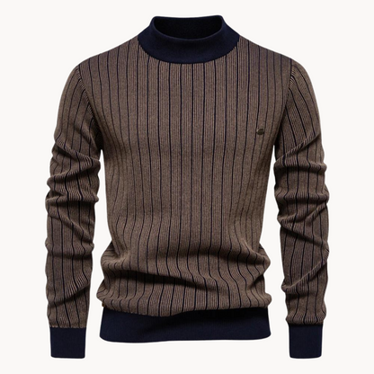 Quincy Striped Sweater | BELIVITE