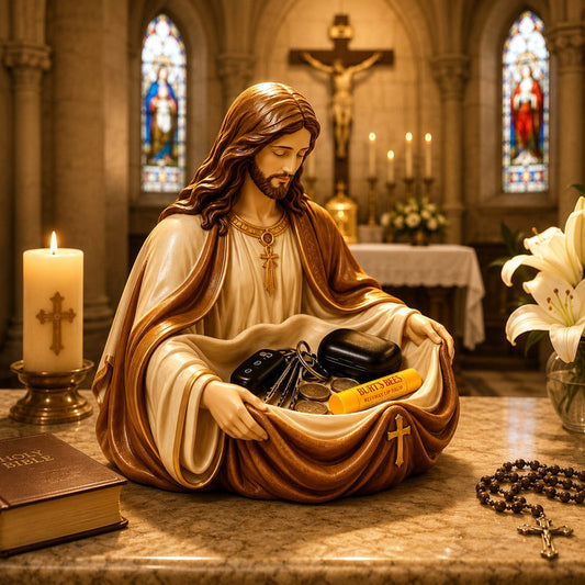 FaithKeeper – Handgefertigte Jesus-Aufbewahrungsschale