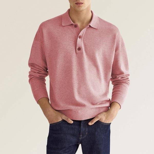 Men's Long-Sleeve Field Polo Shirt | BELIVITE
