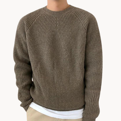 Ronan Ridgeway Ribbed Sweater | BELIVITE