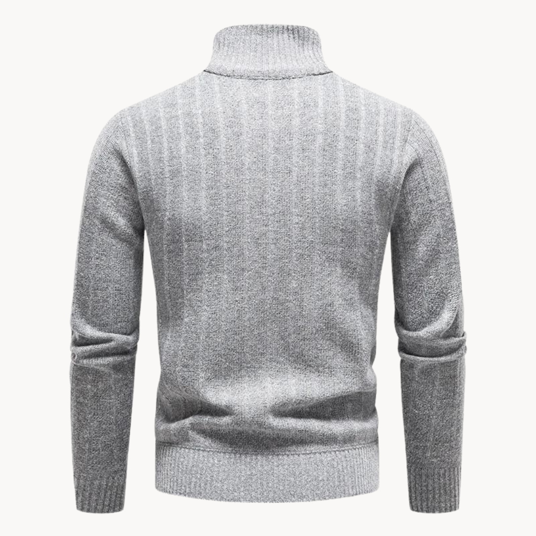Freddie Quarter Zip Sweater | BELIVITE