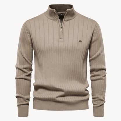 Jenson Quarter Zip Sweater | BELIVITE