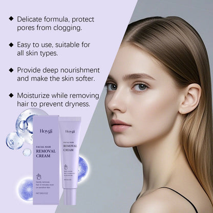 VelvetSkin – Painless Facial Hair Removal Cream