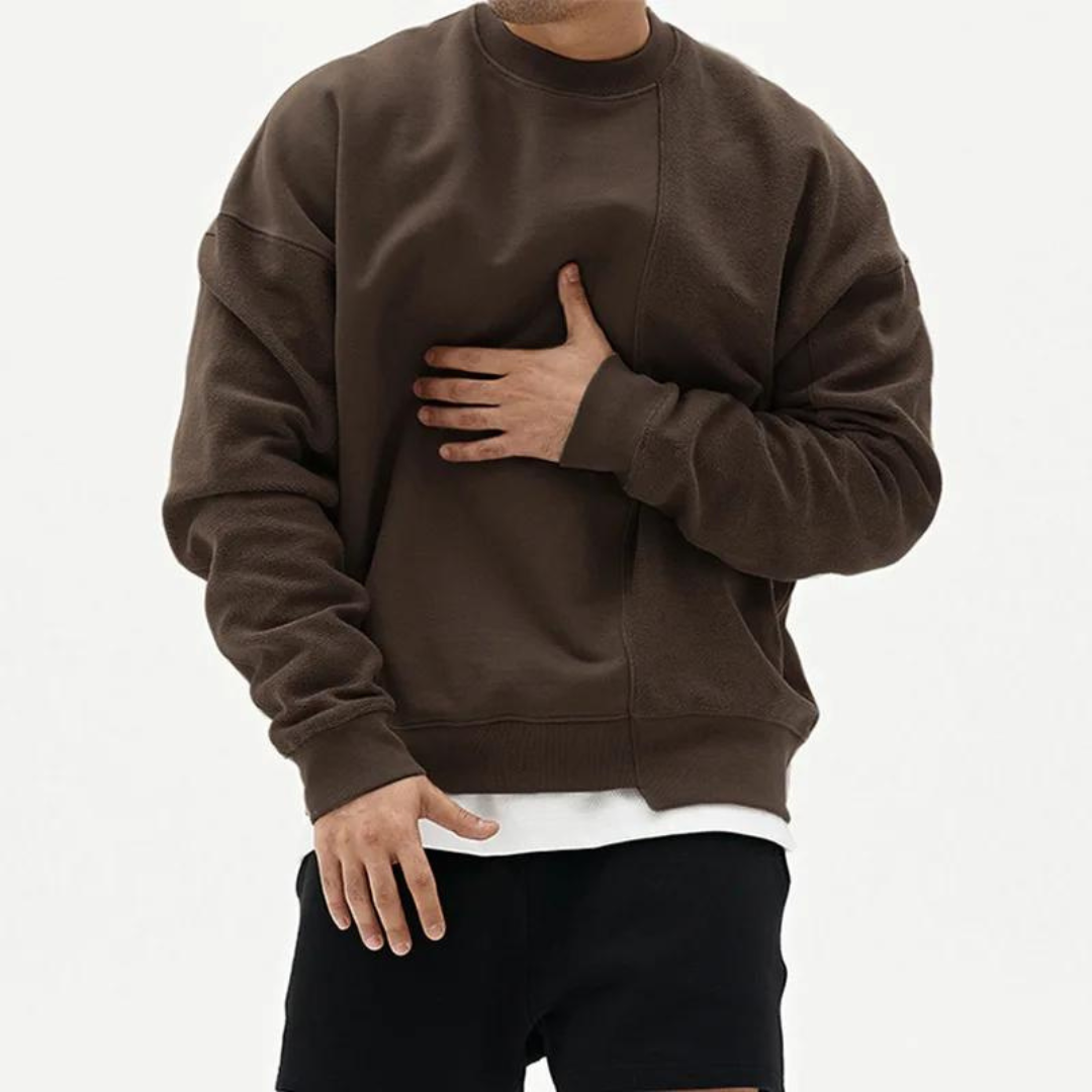Sebastian Bourbon Stripe Boulevard Sweater | BELIVITE