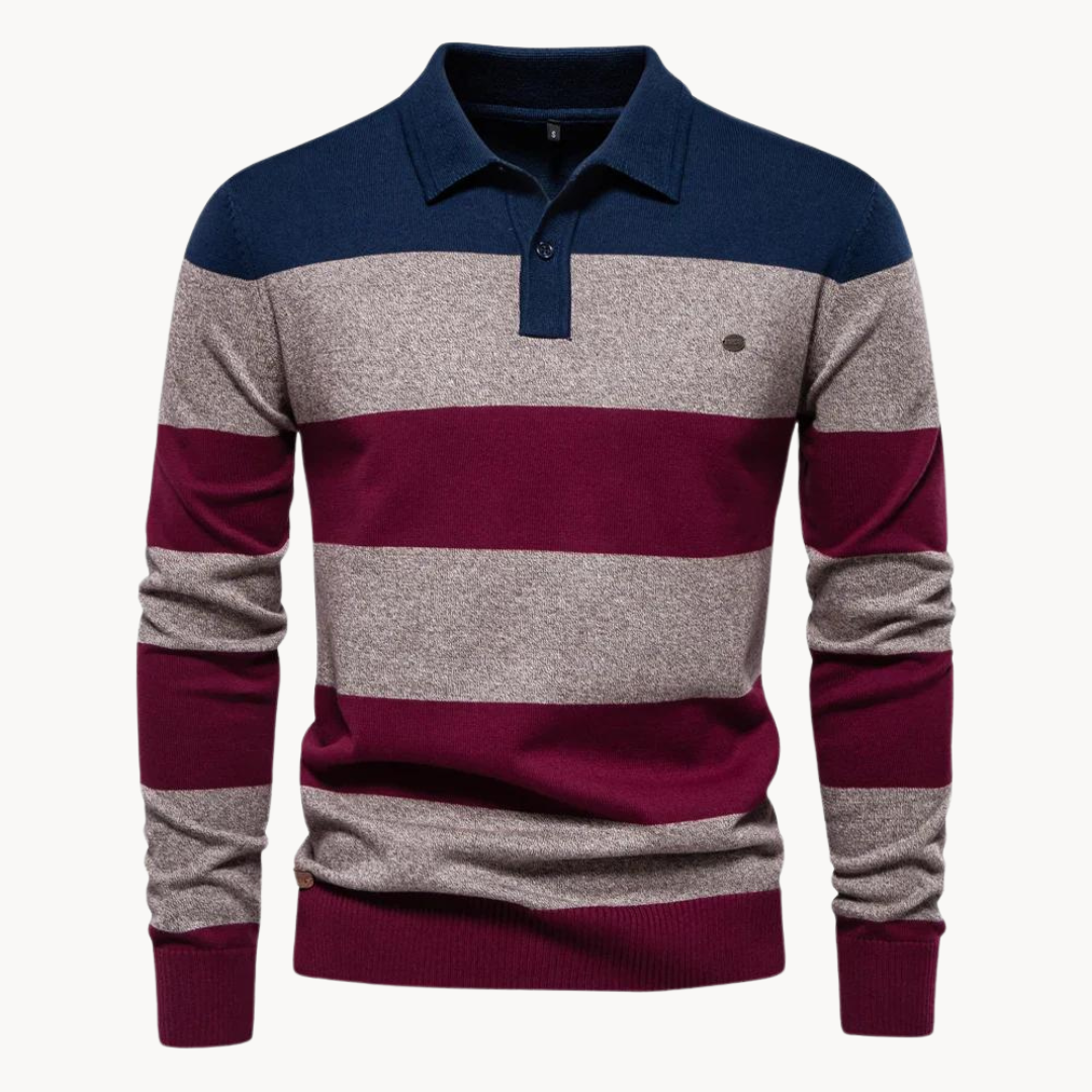 Jasper Polo Sweater | BELIVITE