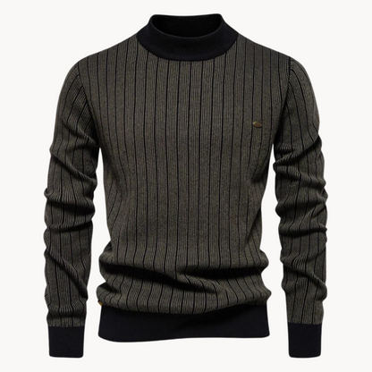 Quincy Striped Sweater | BELIVITE