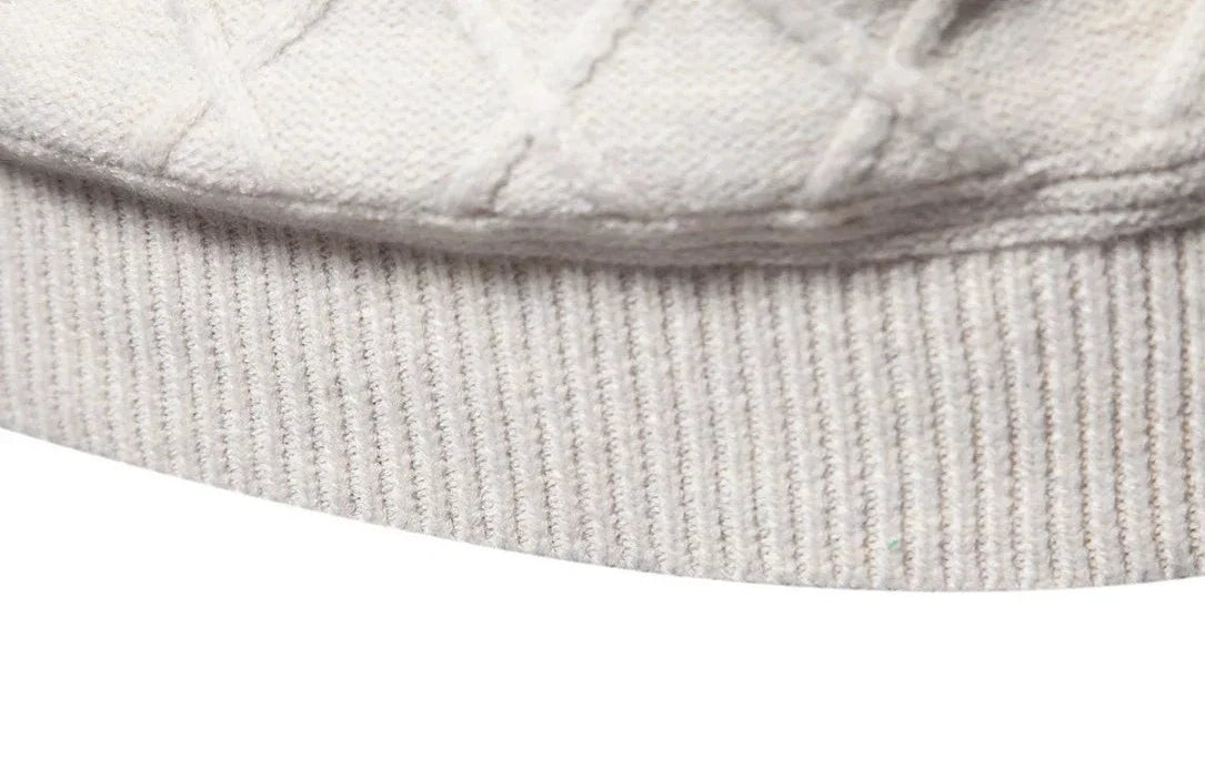 Warren Cable Crewneck Sweater | BELIVITE