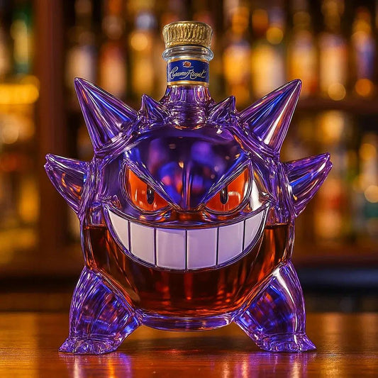 Gengar Limited Edition Whiskey-Flasche