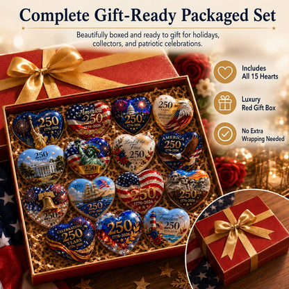 HeritageStars - 15-Piece Patriotic Collectibles