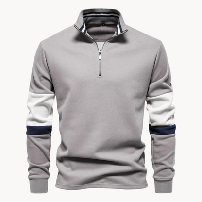 Nathan Quarter-Zip Sweater | BELIVITE