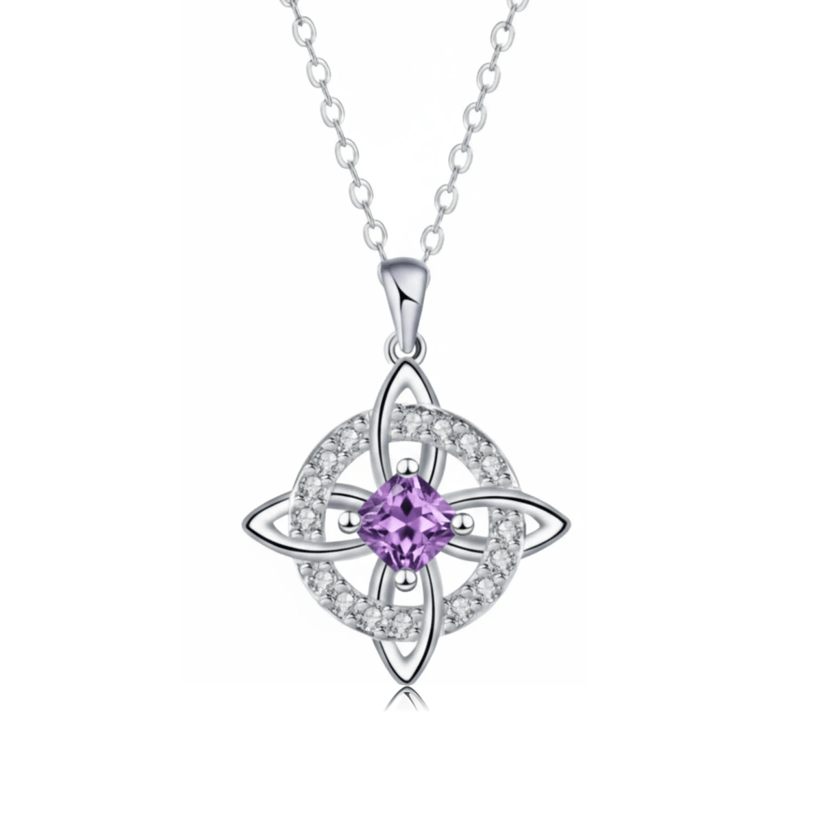 Hecatea – Witch’s Knot Birthstone Necklace