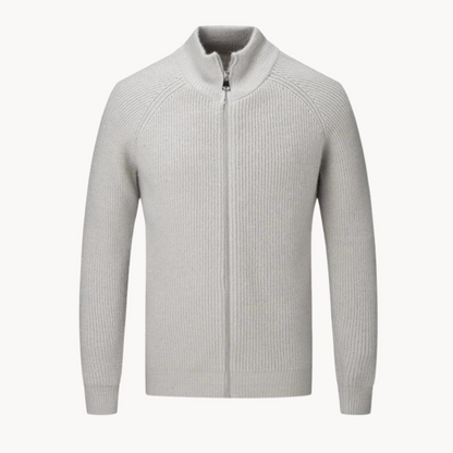 Colton Cashmere Zip Sweater | BELIVITE