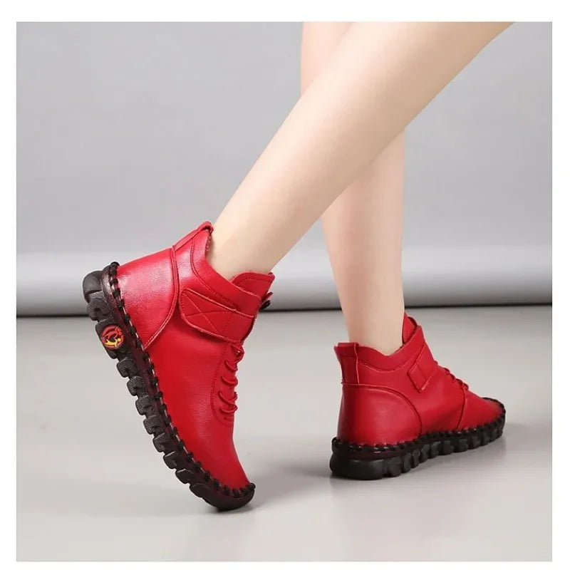Ultra Comfortable & Warm Leather Shoes | BELIVITE