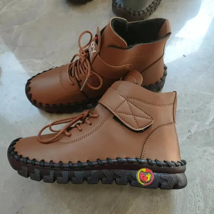 Ultra Comfortable & Warm Leather Shoes | BELIVITE