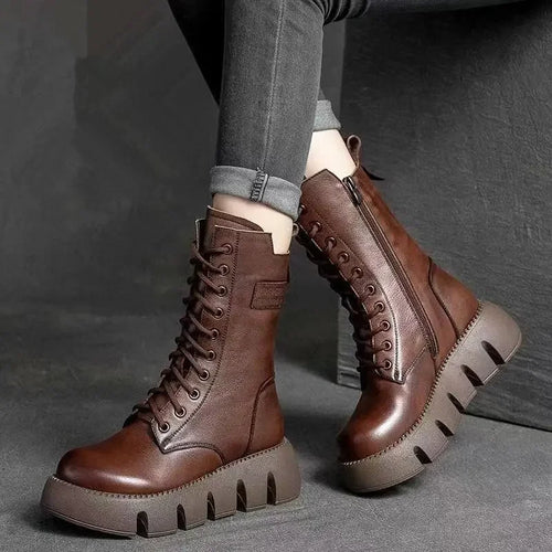Ultra Comfortable & Warm Leather Boots | BELIVITE
