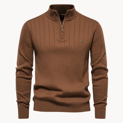 Jenson Quarter Zip Sweater | BELIVITE