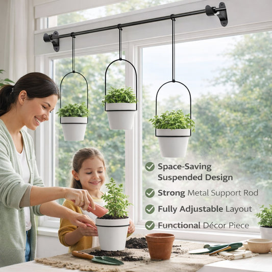 UrbanGreen – Set de jardín vertical colgante