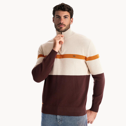 Connor Quarter Zip Sweater | BELIVITE