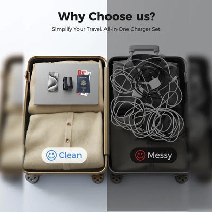 SnapCharge Pro – Tangle-Free Fast Power Hub