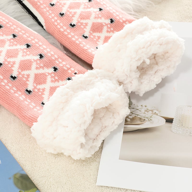 ToastyToes - Non-Slip Fleece Slipper Socks