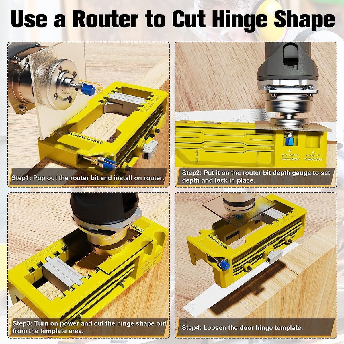 DoorFit ProJig – Hinge Installation Template