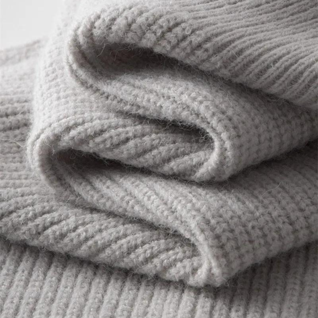Colton Cashmere Zip Sweater | BELIVITE