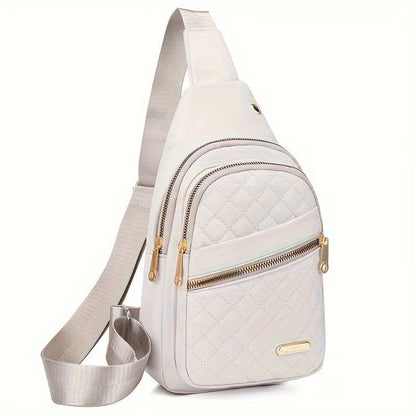 LuxeCarry – Minimalist Solid Color Crossbody Bag