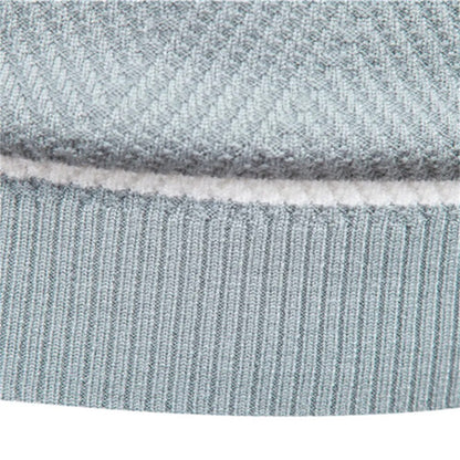 Zander Field Stripe Cotton Crewneck | BELIVITE