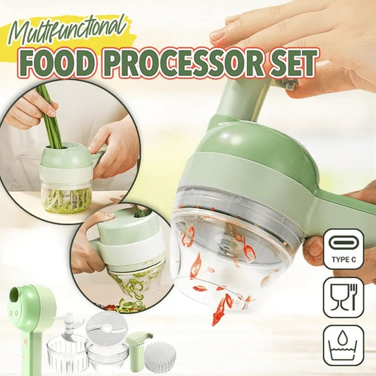 VegiChop – Sistema cortador compacto 4 en 1