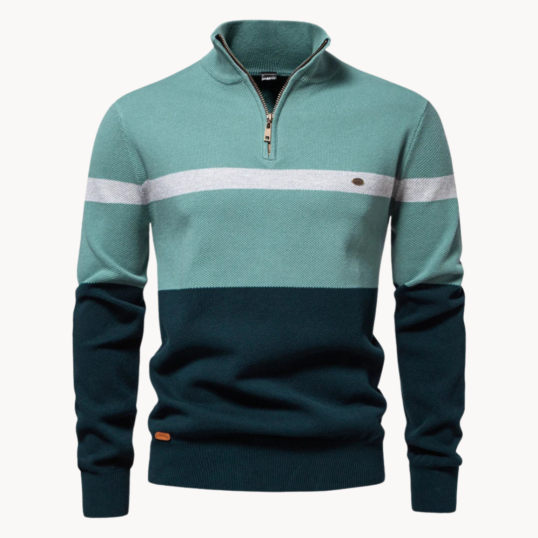 Connor Quarter Zip Sweater | BELIVITE