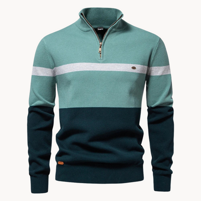 Connor Quarter Zip Sweater | BELIVITE