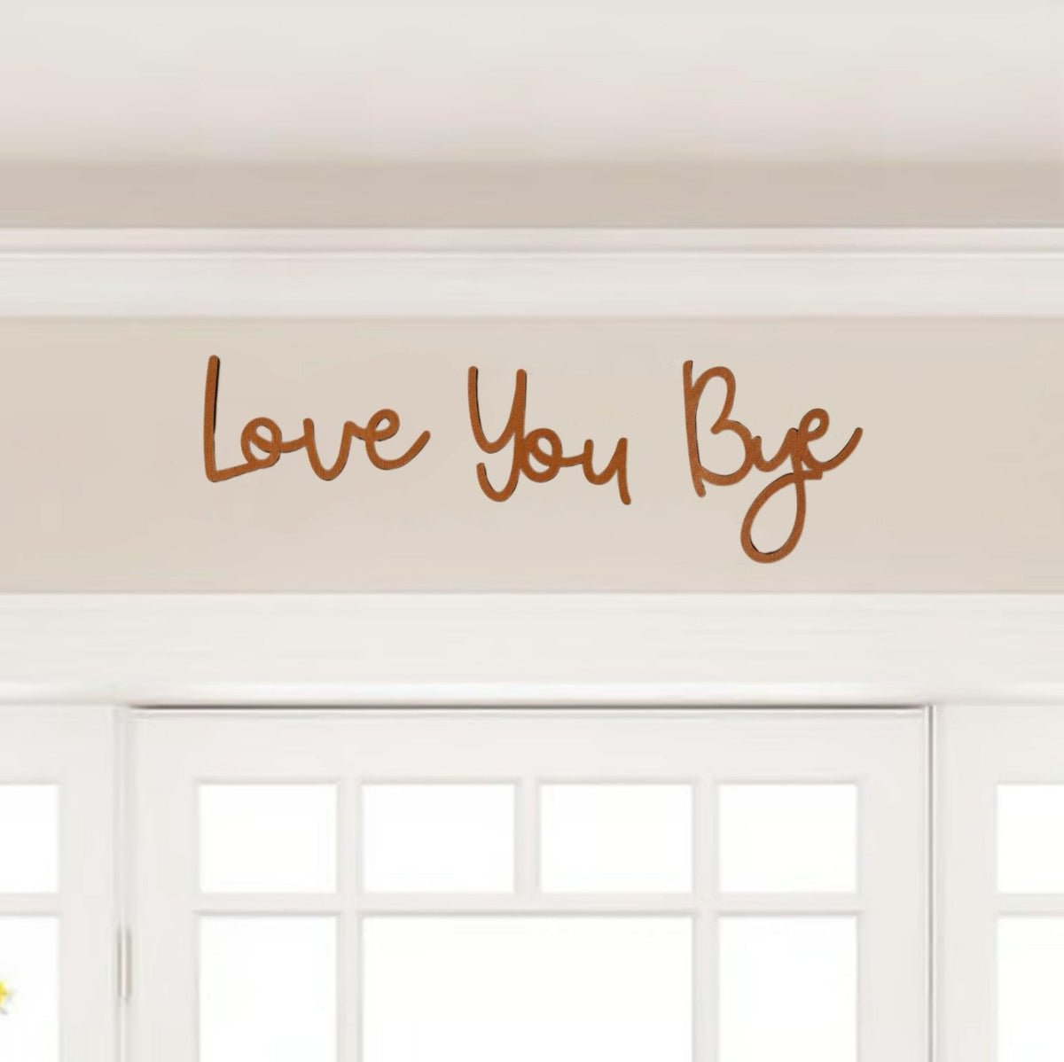 SweetEntry – Family Love You Bye Entryway Wall Decor