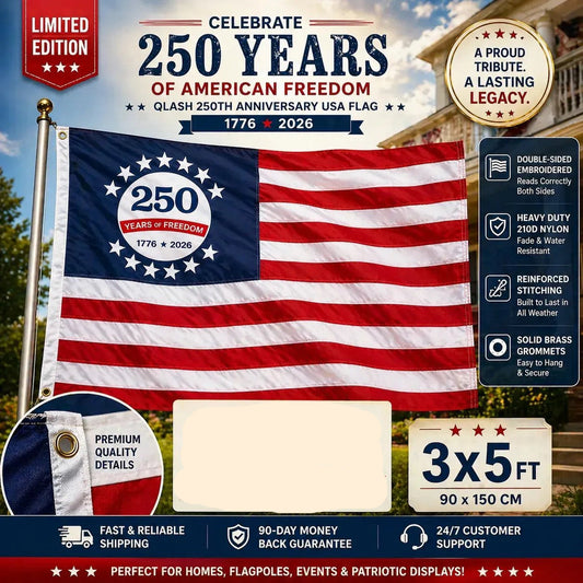FreedomHonor – Flagge zum 250. Jubiläum