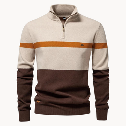 Connor Quarter Zip Sweater | BELIVITE