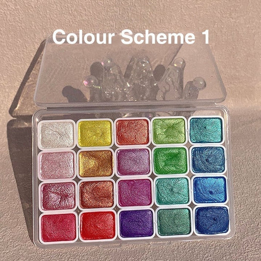 ColorShift – Dynamisches Aquarellfarben-Set