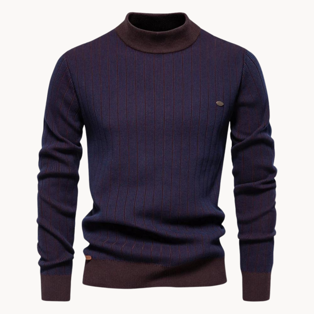 Quincy Striped Sweater | BELIVITE