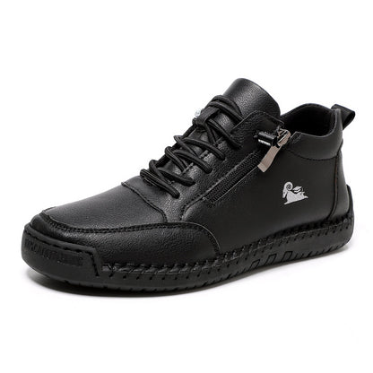 ComfortStride – Premium Orthopedic Leather Walking Shoes