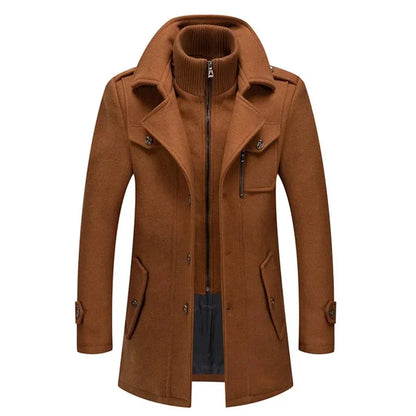 Two-Piece Men’s Coat for Style and Warmth - Peaky™