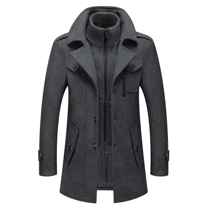 PEAKY™ | Two-Piece Men’s Coat for Style and Warmth