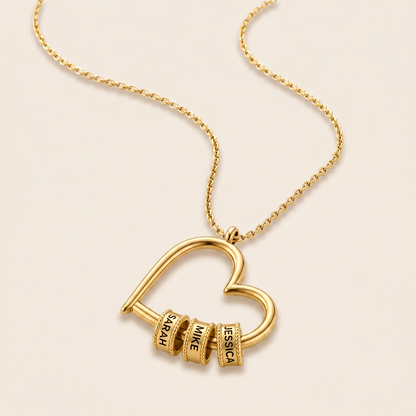 HeartLegacy – Personalized Family Love Necklace
