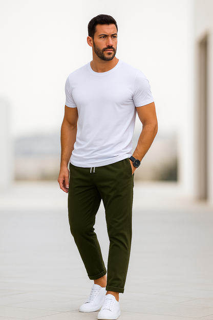 Slim-Fit Casual Pants for Modern Men – Jonas • BELIVITE™