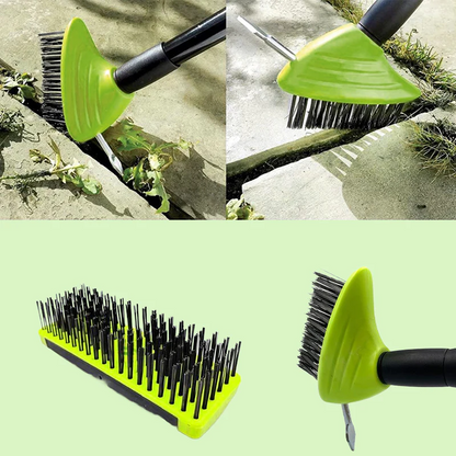 GardenPro – 3-in-1 Versatile Weed Cleaning Brush Kit