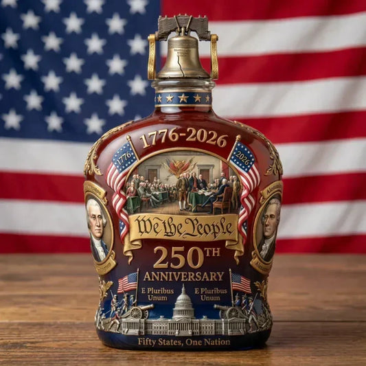 Decantador de whisky conmemorativo del 250.º aniversario de los EE. UU.