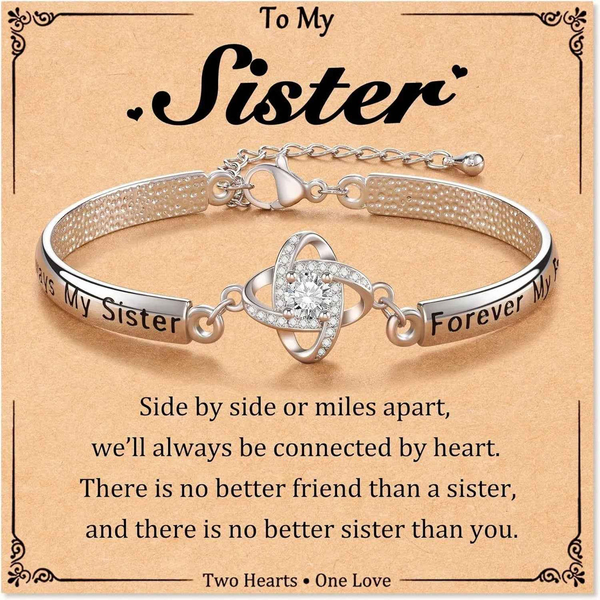 VistaGrace – Stylish Lucky Clover Bracelet